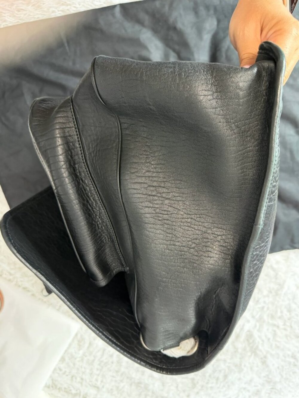 Saint Laurent Quilted Lambskin Leather XL Niki Bag Black - Picture 10 of 14